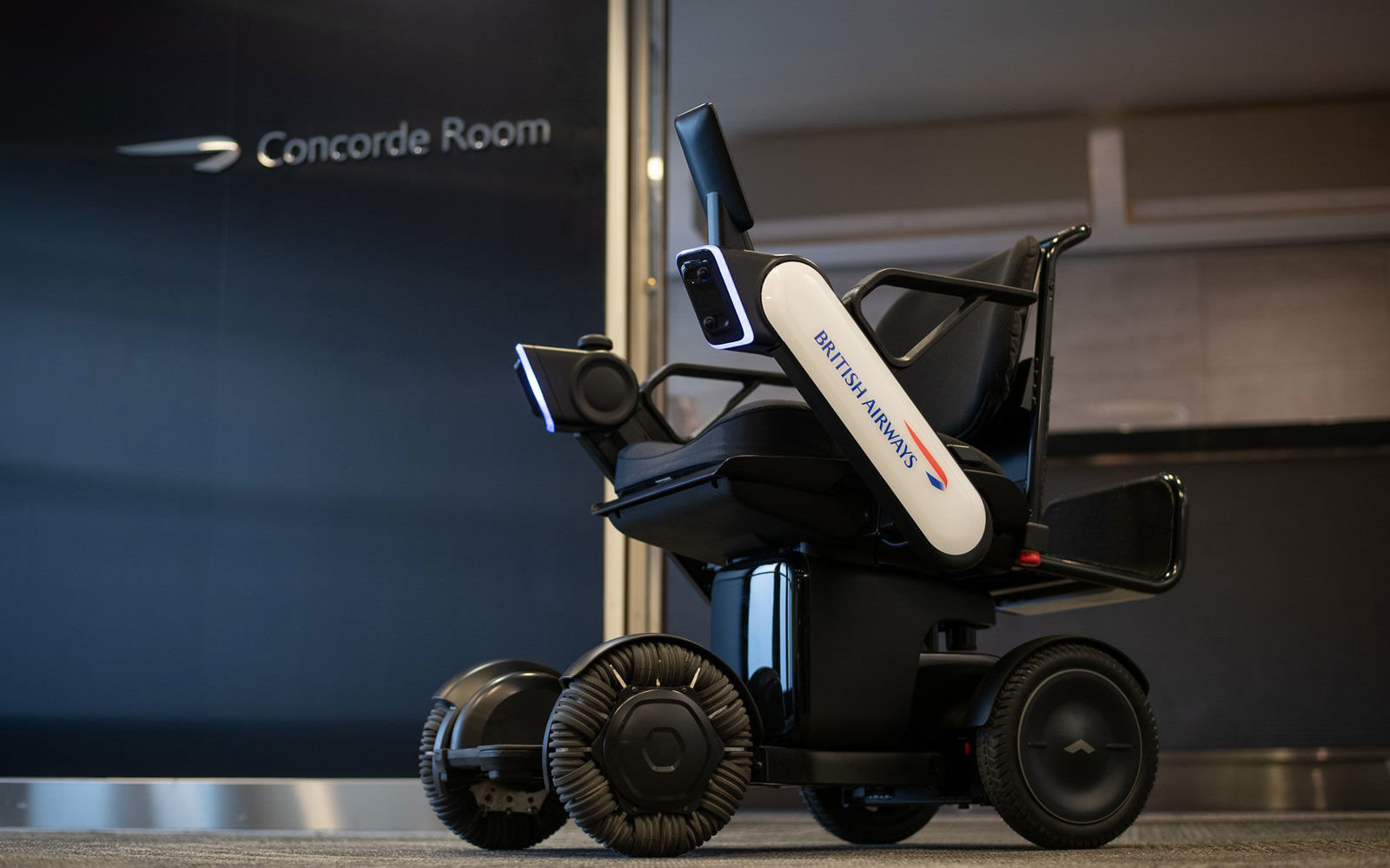 British Airways is testing autonomous electric wheelchairs at JFK