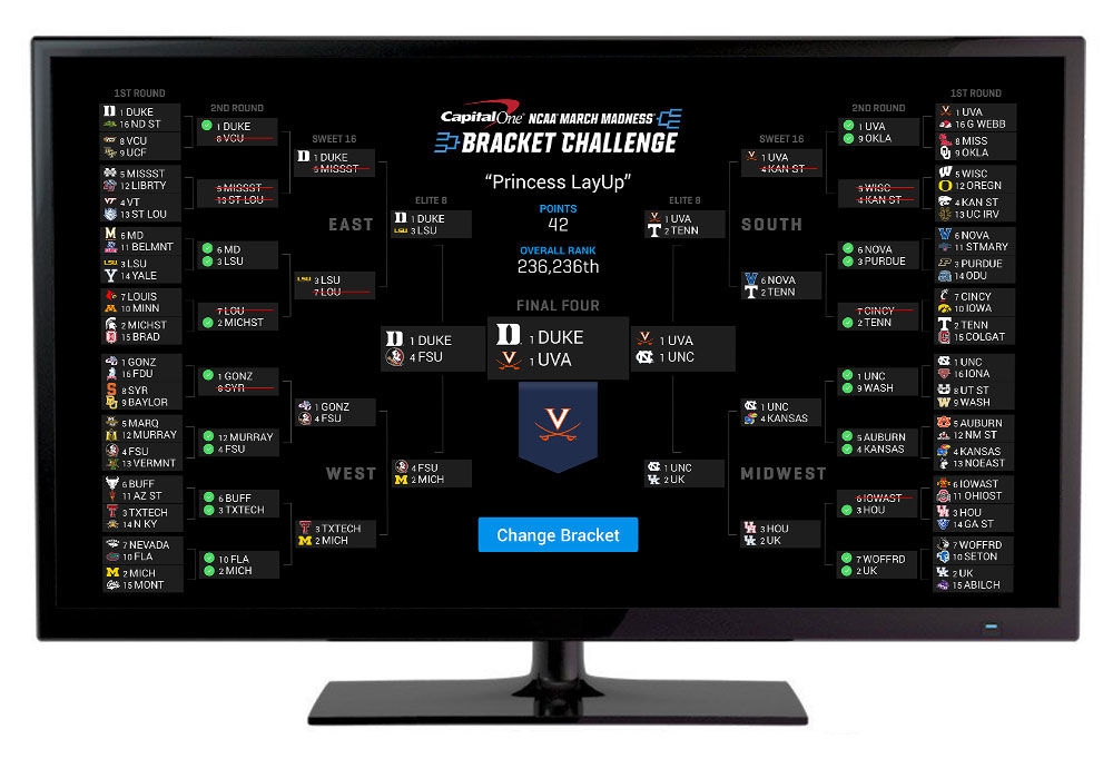 March Madness app streams two games side-by-side on Android TV and Fire TV