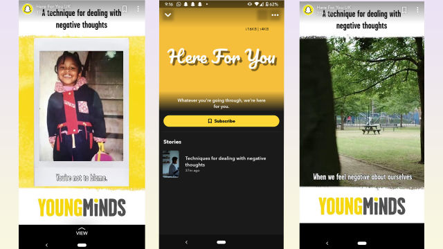 Snapchat adds mental health tools to ease coronavirus anxiety