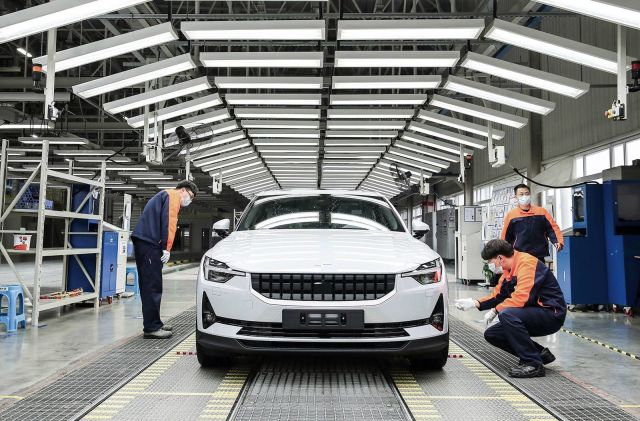 Polestar 2 EV production starts in China despite COVID-19