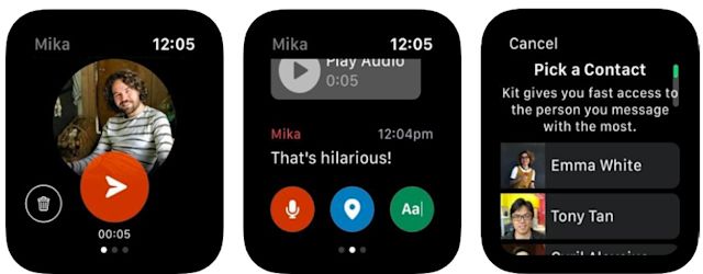 Facebook releases an experimental messaging app for Apple Watch