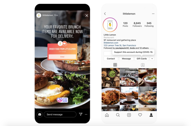 Instagram is helping restaurants by making food pics shoppable