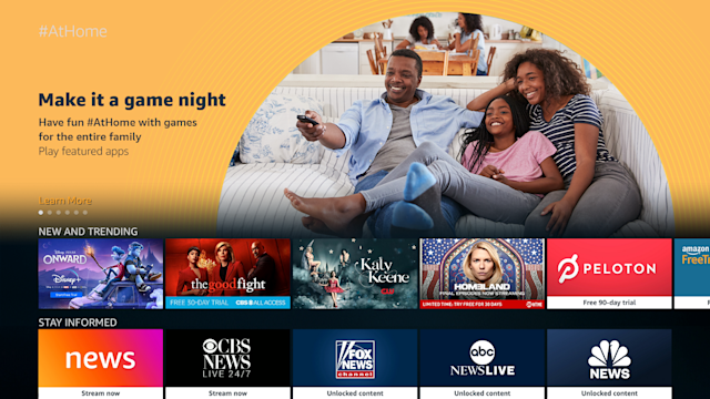 Amazon #AtHome brings free content to Fire TV and Fire Tablet devices