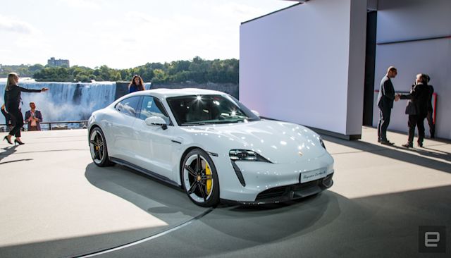 Porsche is working on a cheaper two-wheel drive Taycan EV