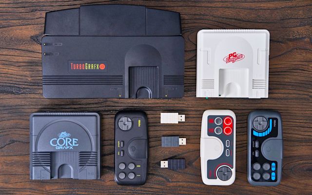 8BitDo is making a wireless controller for the TurboGrafx-16 mini