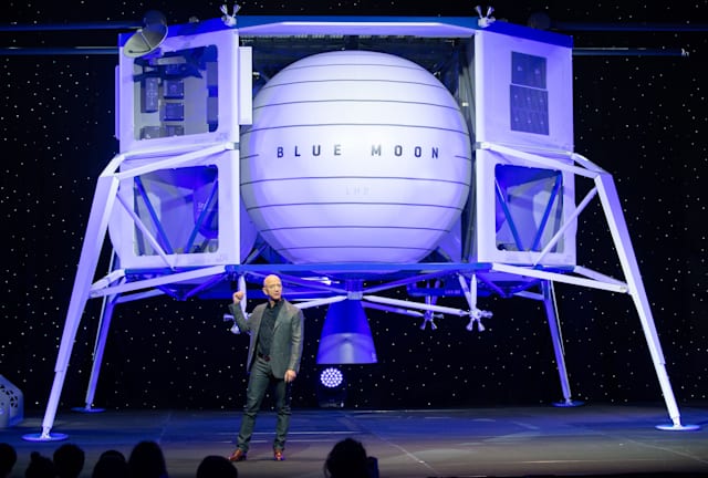 Blue Origin and SpaceX win contracts to develop NASA's Moon spacecraft