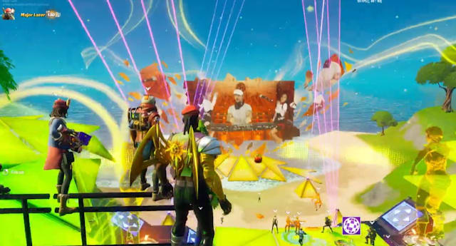 Diplo hosts live Major Lazer set in Fortnite's Party Royale mode