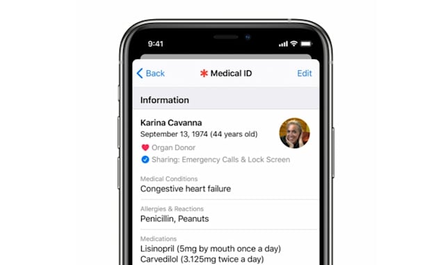 iOS 13.5 can automatically share your Medical ID in an emergency call