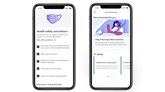 Lyft makes face masks mandatory for drivers and riders