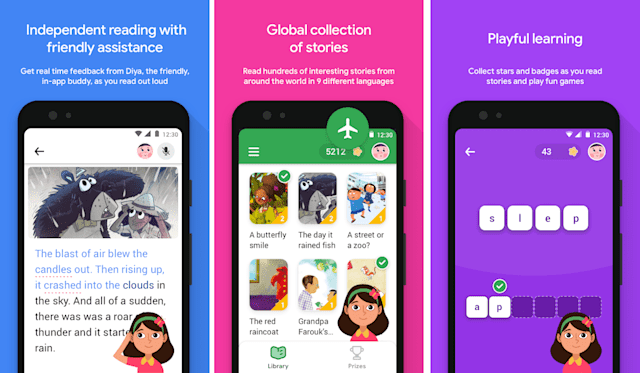 Google's learn-to-read app is now available in 180 countries