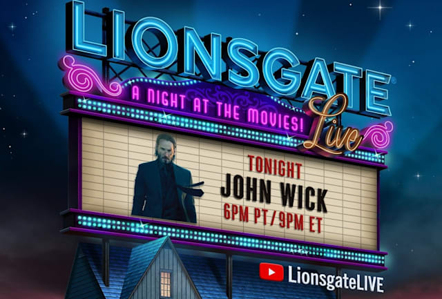 Lionsgate is streaming 'John Wick' for free on YouTube at 9 PM ET