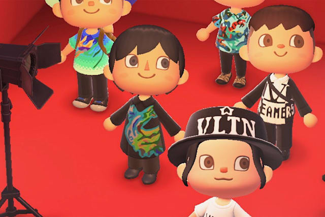 Top fashion houses are showing their latest styles in 'Animal Crossing'