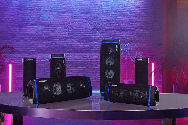 Sony debuts three new Extra Bass speakers for portable dance parties