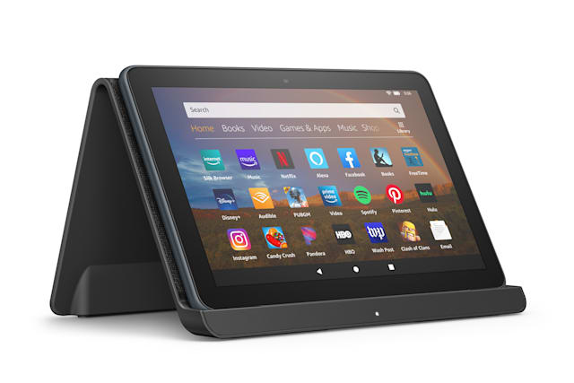 Amazon's latest Fire HD 8 tablets boast sleeker looks and wireless charging