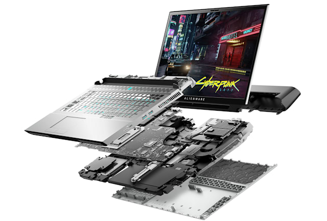 Alienware's updated Area-51m laptop comes with AMD RDNA graphics