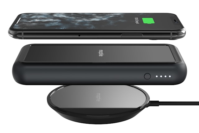 Mophie's latest battery bank can charge itself wirelessly