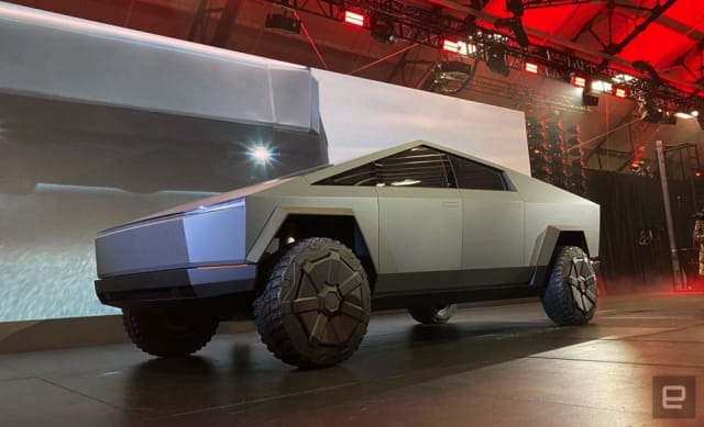 Tesla's Cybertruck won't get smaller any time soon