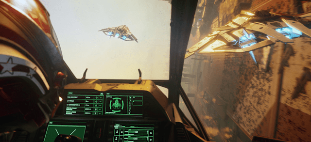 You can try crowdfunded space sim 'Star Citizen' for free right now