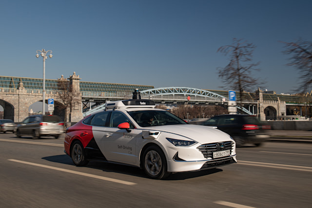 Yandex updates its self-driving tech on the 2020 Hyundai Sonata