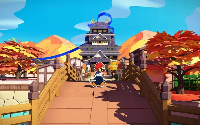 'Paper Mario: The Origami King' will have you battling office supplies