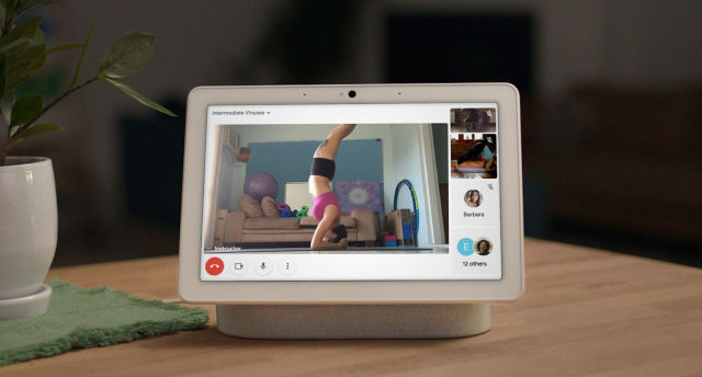 Google adds group video calls to Duo and Meet on smart displays