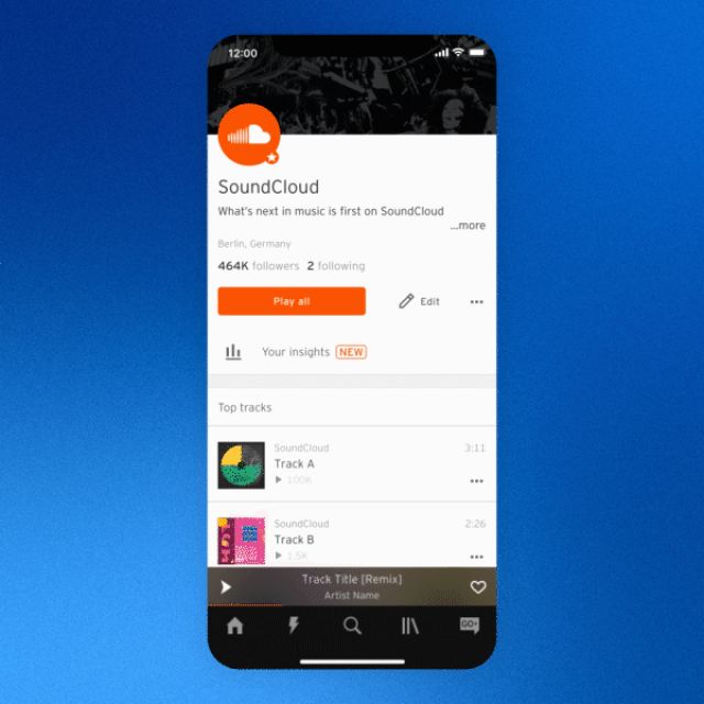 SoundCloud Insights show creators their audience data