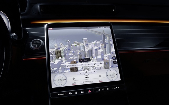 Mercedes' new touchscreen controls eliminate 27 physical buttons