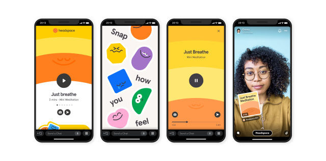 Snapchat’s third-party ‘Mini’ apps are live