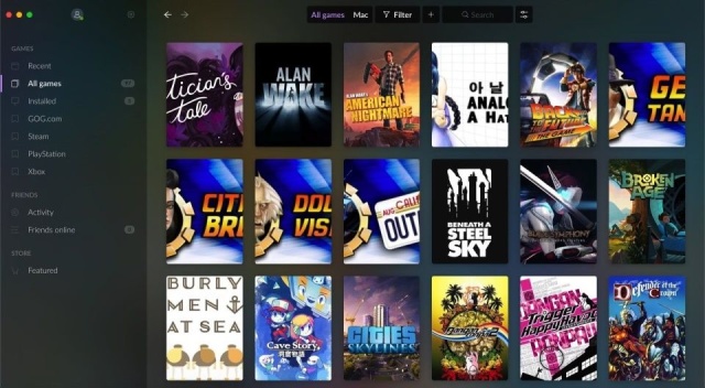 GOG Galaxy 2.0 adds official Epic Games Store integration